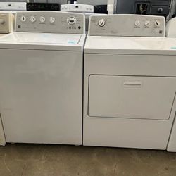 KENMORE 3.8 CU. FT. TOP-LOAD HIGH-EFFICIENCY WASHER & ELECTRIC DRYER SET
