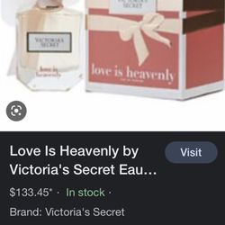 Victoria’s Secret Love Is Heavenly 3.4 Oz