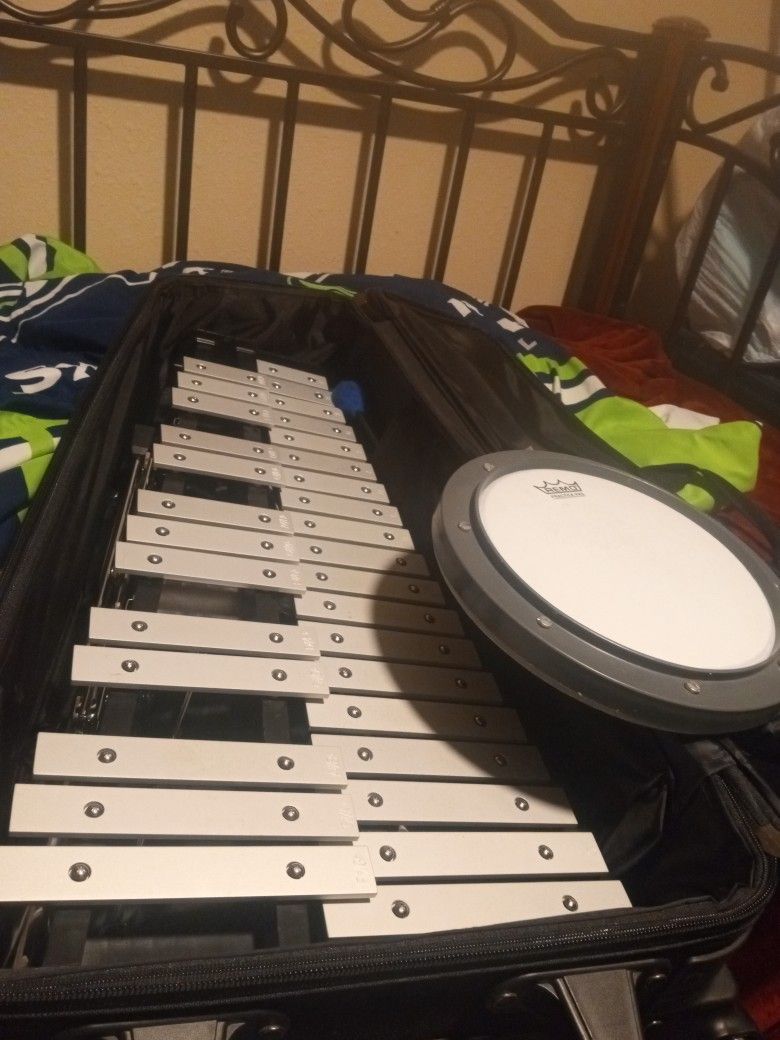 Full Pearl Kit With Stand Sticks Music Book Everything Percussion 165 Bucks