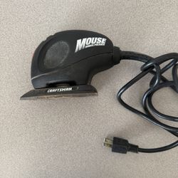 Craftsman Mouse Palm Sander With Case 