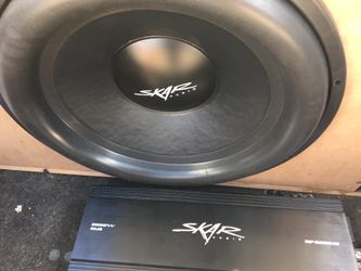Skar sdr 18 with Skar rp2k amp for Sale in Dover FL OfferUp