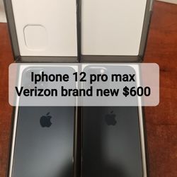 iPhone 12 Pro Max Verizon brand New 