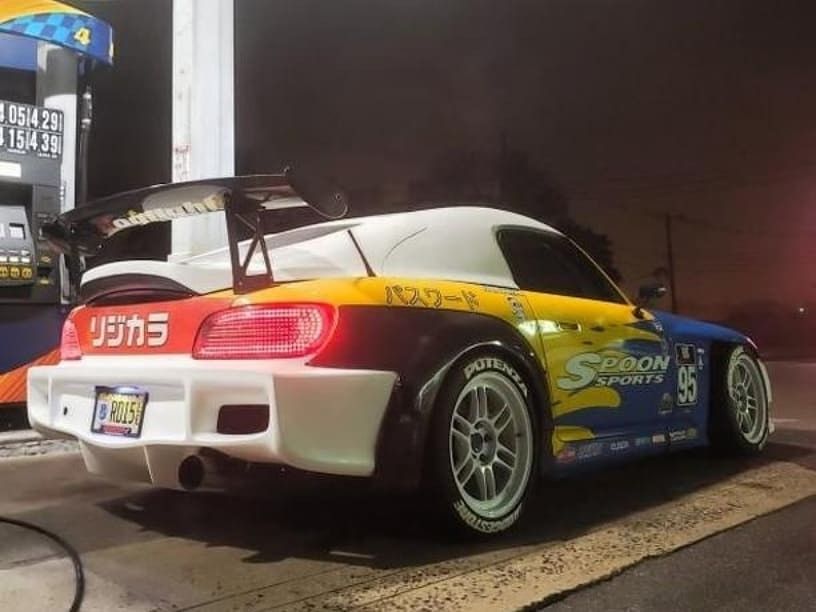 Group A Honda S2000 Spoon Style V2 Rear Bumper