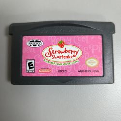 Strawberry Shortcake Summertime Adventure (Nintendo GameBoy Advance, 2005)