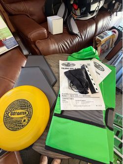 NEW Go! Gater Folding Disc Slam Game Set - Complete, Never Played! (Box Damaged)”