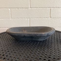 Black Wooden Bowl