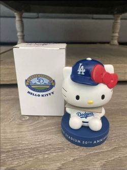 Hello kitty x Dodgers bobblehead 50th anniversary