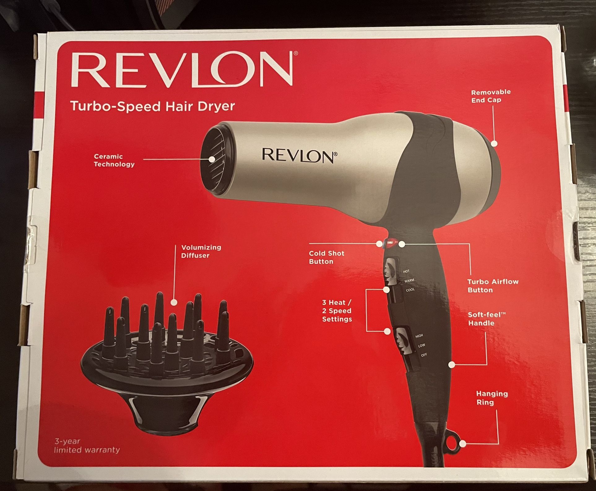 REVLON Turbo Speed Hair Dryer 