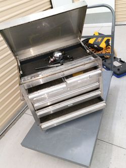Stainless Steel Tool Chest with Drawers