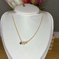 Vivienne Westwood Safety Pin Orb Short Necklace