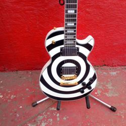 Chibson Guitar Zakk Wylde Bullseye Cream
