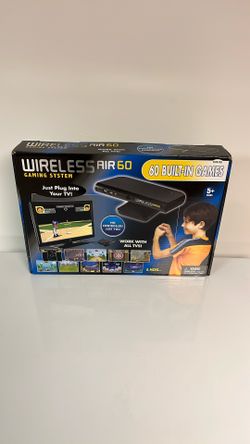 Wireless Air 60 Games Gaming System Just Plug Into Your Tv Works With All Tvs No Controller Just You