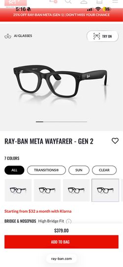 Ray-Ban Meta Wayfarer