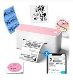 Phomemo Bluetooth Thermal Label Printer, 241BT 4X6 Shipping Label Printer
Wireless Label Printer for Small Business and Shipping Package, Compatible w