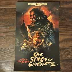 One Spoon of Chocolate (2025, dir. RZA) Authentic Mini 11x17 Movie Poster