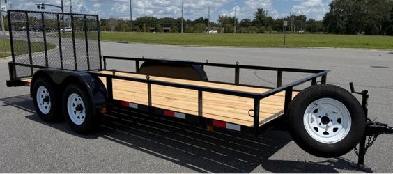 6.5x16 Triple Crown Tandem Utility Trailer