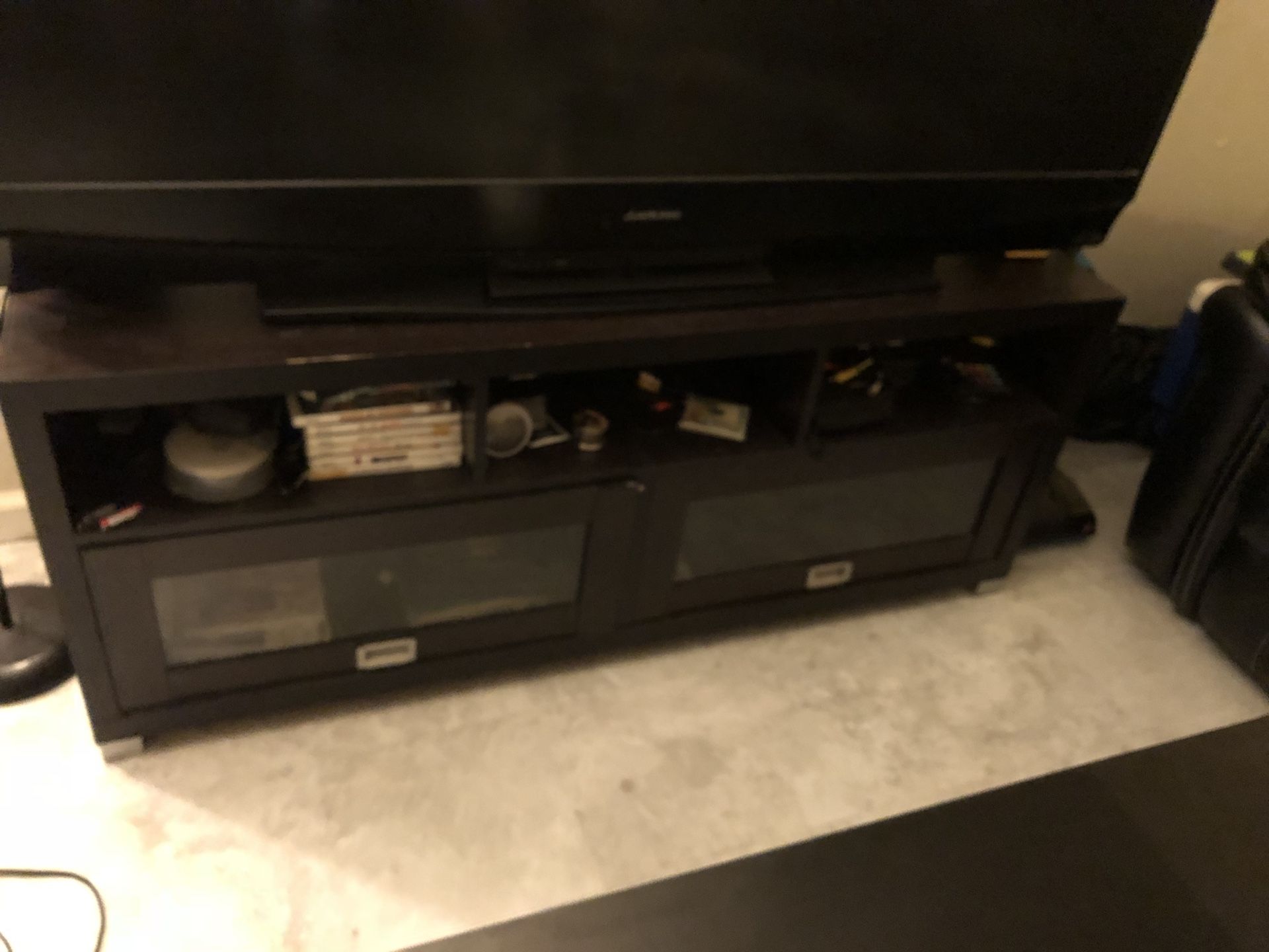 Chocolate TV Stand up to 70 in TV