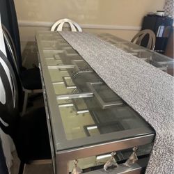 Custom Dining Table And Chair