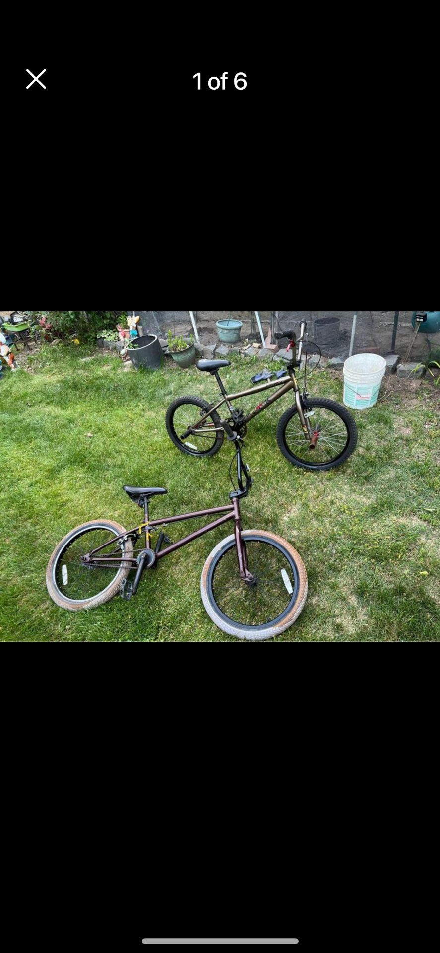 Pair Of Bmx Bikes