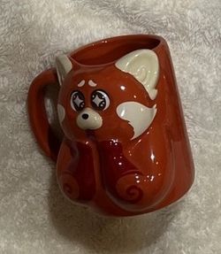 Mei Red Panda Sculpted Mug - Turning Red