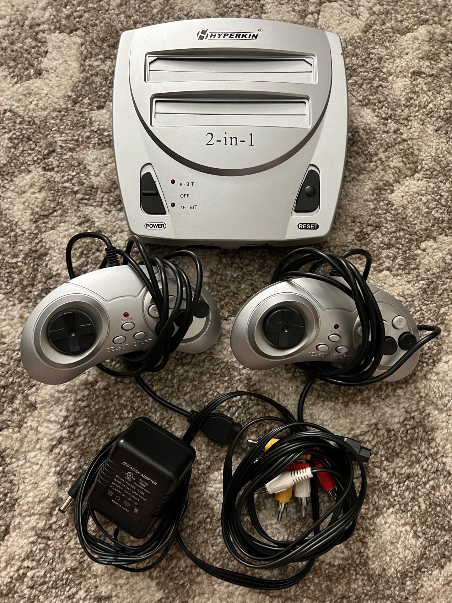 Hyperkin 2 In 1 Nes Genesis Console