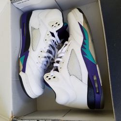Retro Jordan Grape 5s size 10.5
