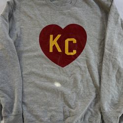 KC Red & Yellow Heart Kansas City Red/yellow heart kc red kc Sweatshirt