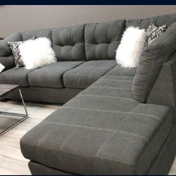 Maier 2 Pieces Sectional Couch Same Day Delivery