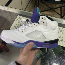 2013 Air Jordan 5 Retro GS 'Grape' 2013