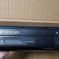 Xbox 360, no cables or controllers, should still work, sold AS-IS, priced accordingly