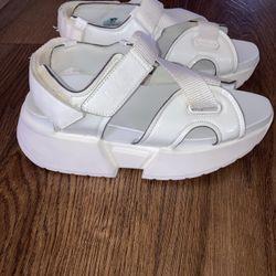 Maison margiela womens Chunky White Platform Strap Sandals size 6.5