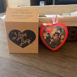 I Love Lucy Christmas Ornament