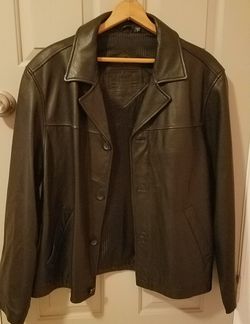 Leather jacket