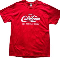 California Red Graphic Tshirt