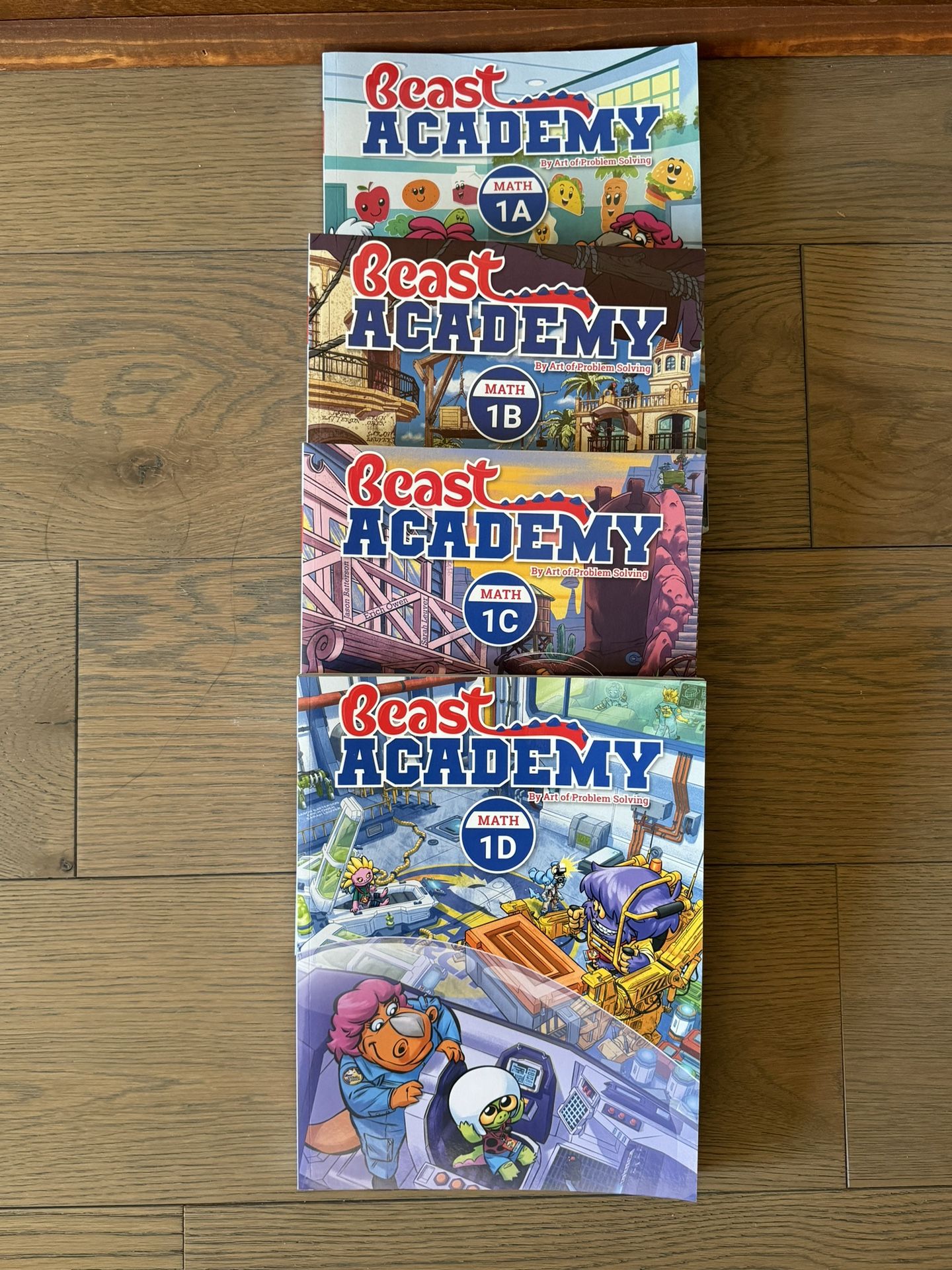 Beast academy 1A-1D