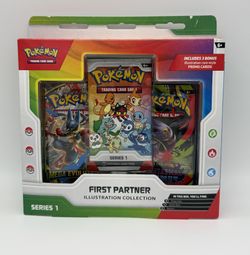 First Partner Illustration Collection (Series 1) - New & Sealed Pokemon