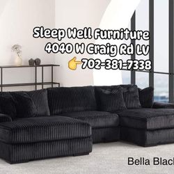 🙋‍♀️ XL Double Chaise Sectional 👉Furniture Queen Bedroom, Dining Table Sets Avail 