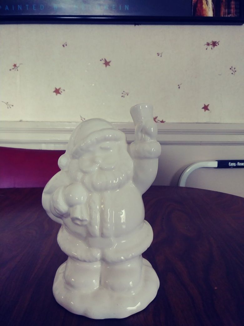 Ceramic santa