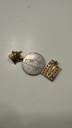 18k GOLD  pendants *SERIOUS  buyers only *