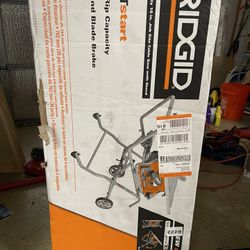 Rigid Table Saw With Rolling Stand