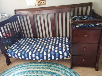 Crib -Toddler bed -Changing table