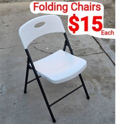 Folding Chairs Plastic For Picnic, Party, Meetings, Events And More
