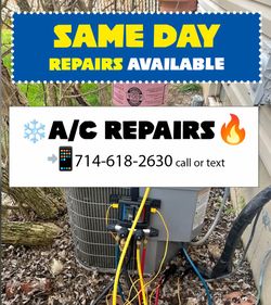 Hvac A/C Reapirs🔥Service Carrier Goodman package unit mini split