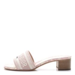 DIOR PINK SANDAL HEEL