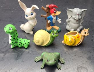 8 Vintage Minature Ceramic Animal Figurines $3 each