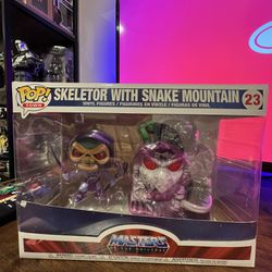 Skeletor With snake Mountains #23 Funko Pop