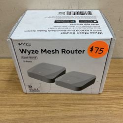 WYZE AX3000 MESH ROUTER DUAL-BAND.
