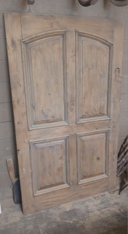 Solid Knotty Adler Door 48" x 80"