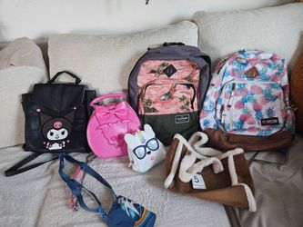 Backpacks and purses