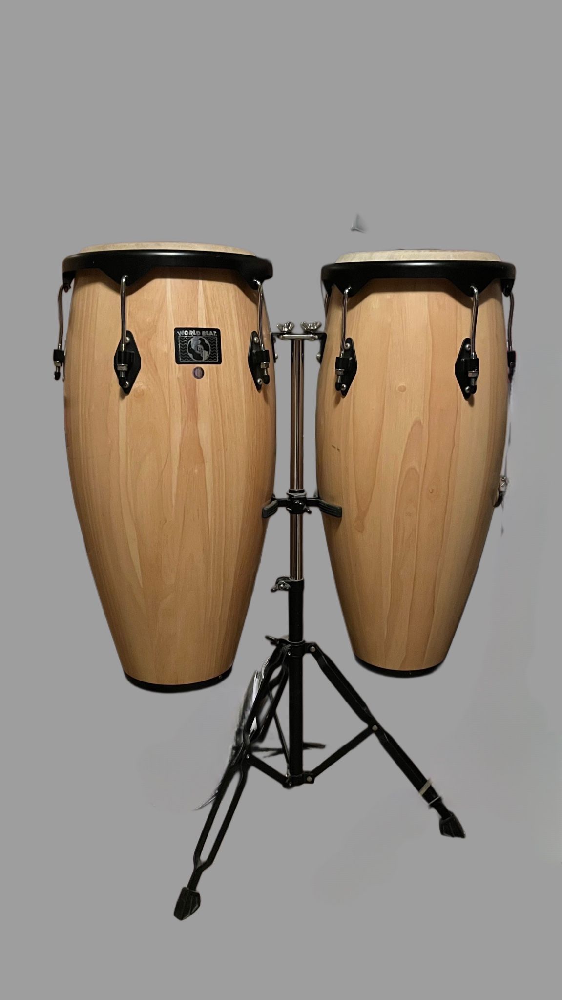 World Beat LP Conga Set With Stand